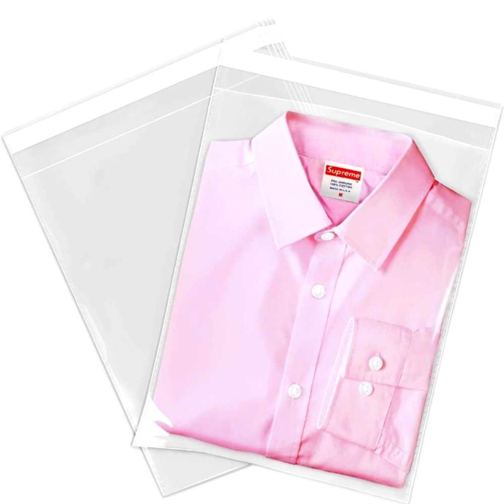 25  10x13 Crystal Clear Resealable Poly Bags